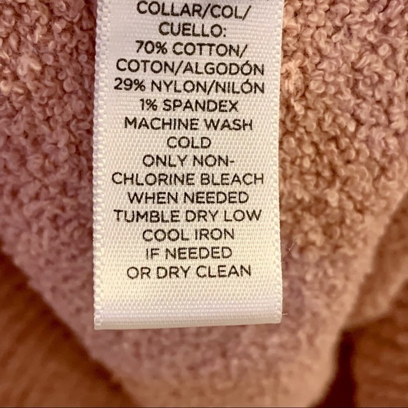 Ann Taylor Loft Vintage Peach Cowl‎ Neck Sweater S - Picture 7 of 11